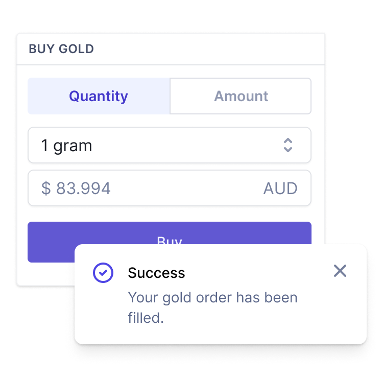 Successfully Buy Gold